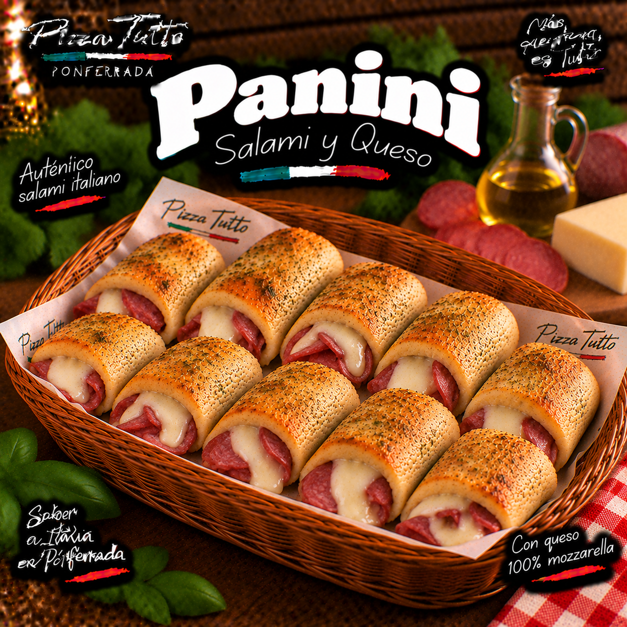 Salami y Queso