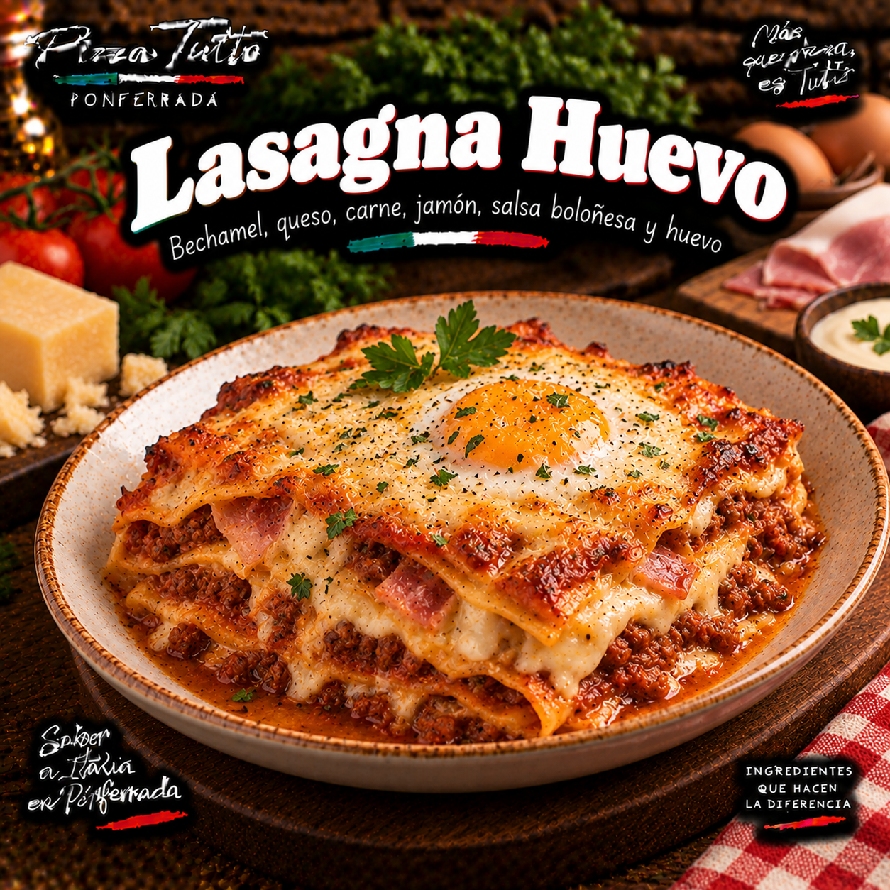 Lasagna Huevo